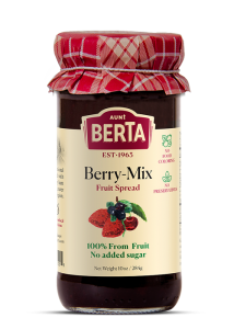 Berries mix Beth-El's natural spread