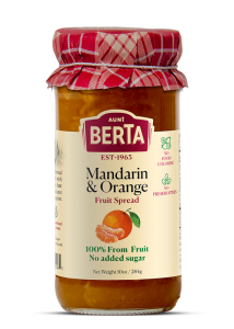 Mandarin and Orange Beth-El's natural spread