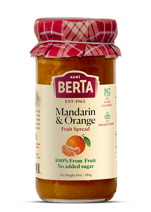 Mandarin and Orange Beth-El's natural spread